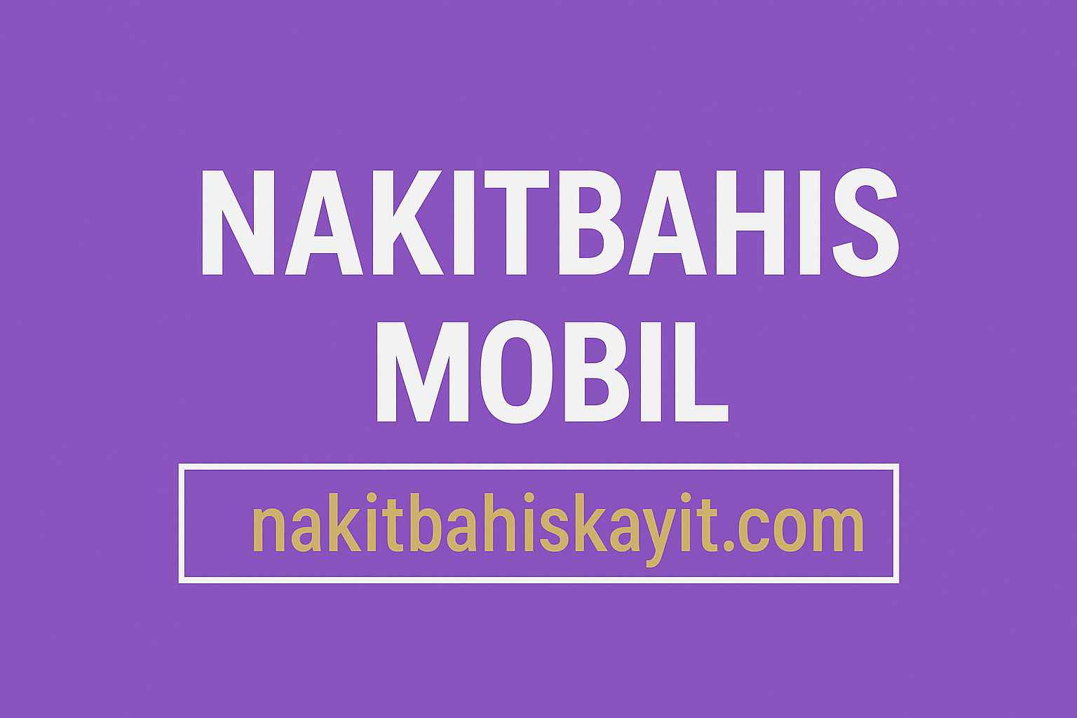 mobil bahis ve casino.